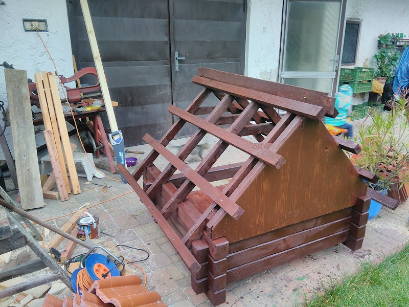 Oprava Melechovské studánky