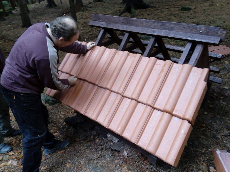 Oprava Melechovské studánky