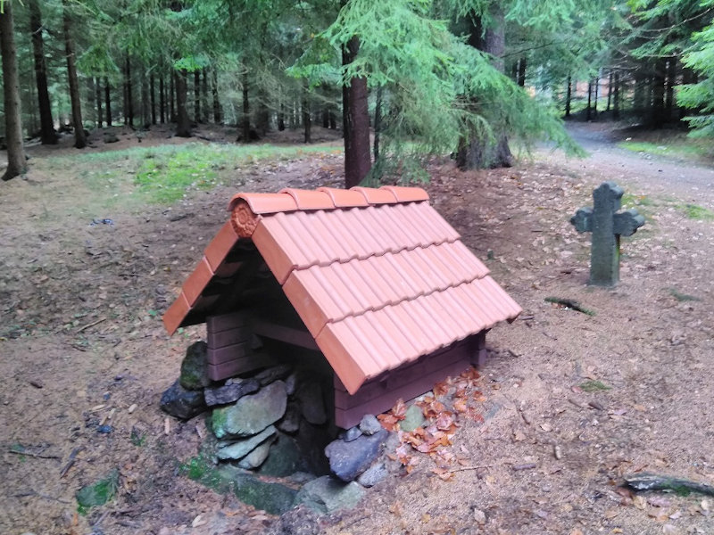Oprava Melechovské studánky
