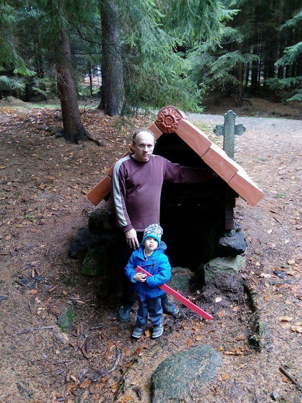 Oprava Melechovské studánky